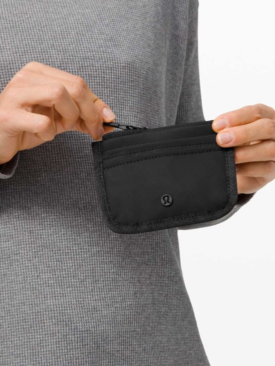lululemon athletica Handbags - lululemon athletica Black True Identity Card Case